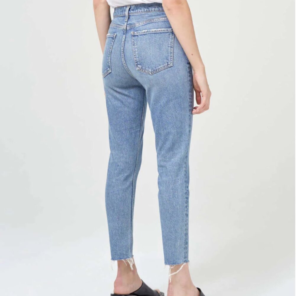 AGOLDE Nico High Rise Slim Straight Murmur - Picture 4 of 14